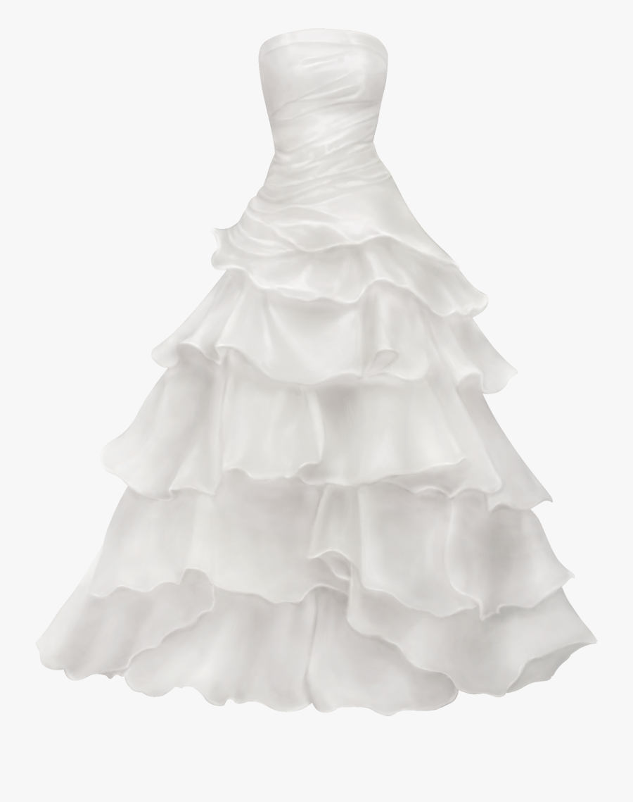 Ball Gown Wedding Dress Png Clip Art - Love Nikki Realized Dream, Transparent Clipart