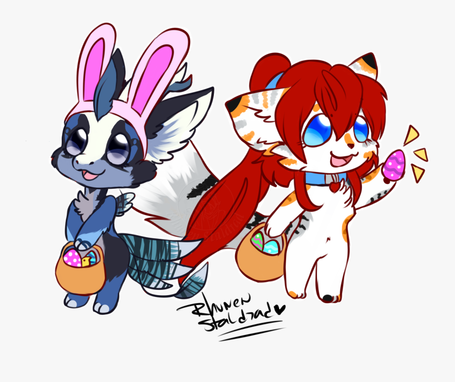 Easter Egg Hunting - Cartoon, Transparent Clipart