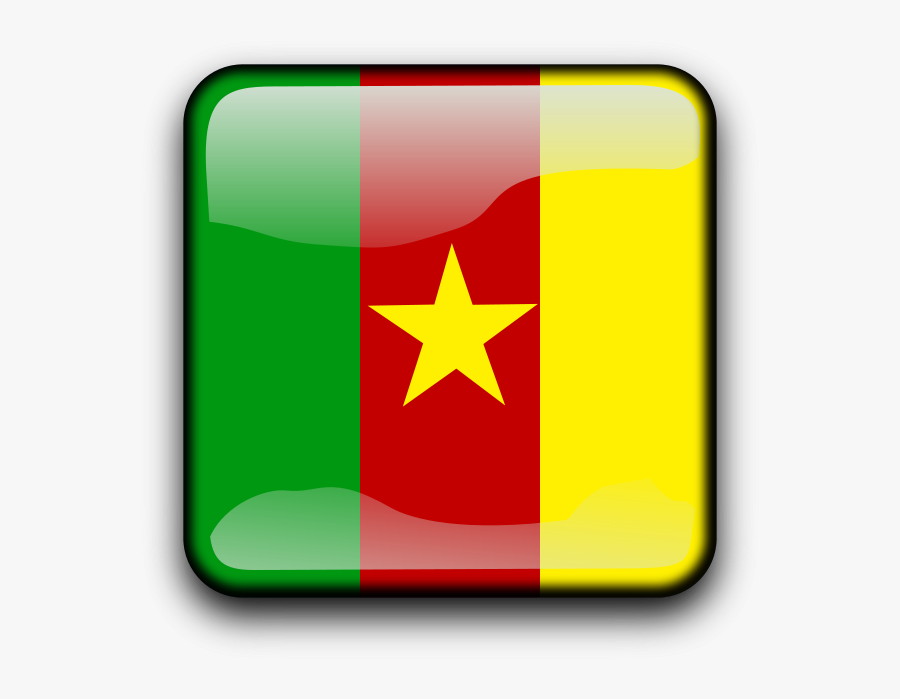 Wooden Scale Clip Art Download - Flag Of Cameroon, Transparent Clipart