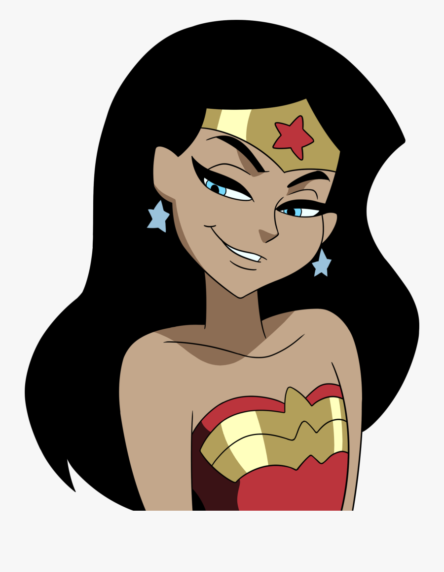 Wonder Woman Png Images Free Download Cartoon Young Wonder Woman Free Transparent Clipart Clipartkey