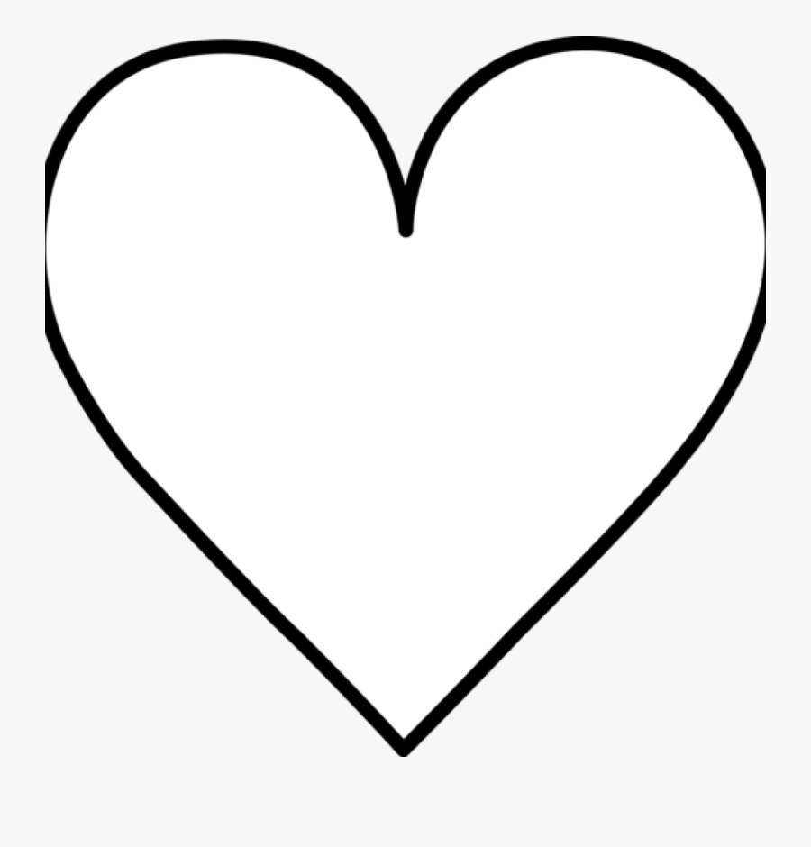Transparent Heart Clipart - White Heart Clipart, Transparent Clipart