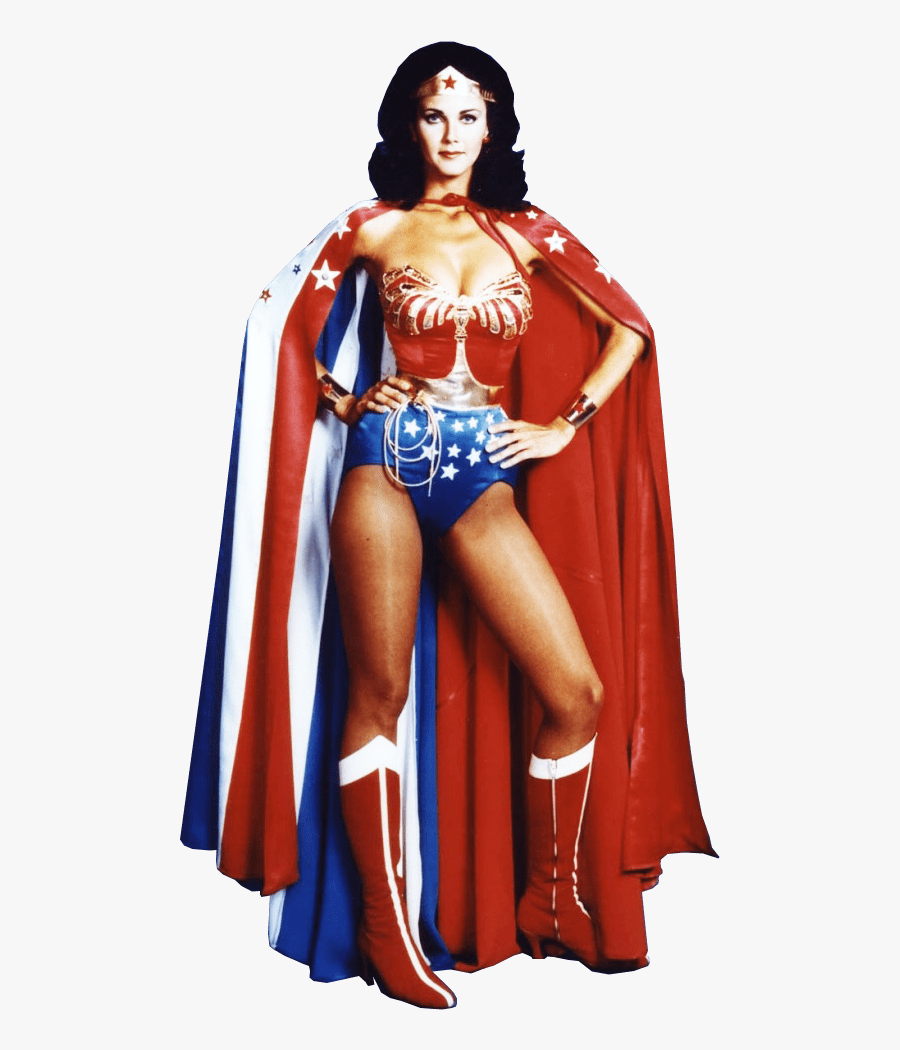 Vintage Wonder Woman Clip Arts - Lynda Carter Wonder Woman Png, Transparent Clipart