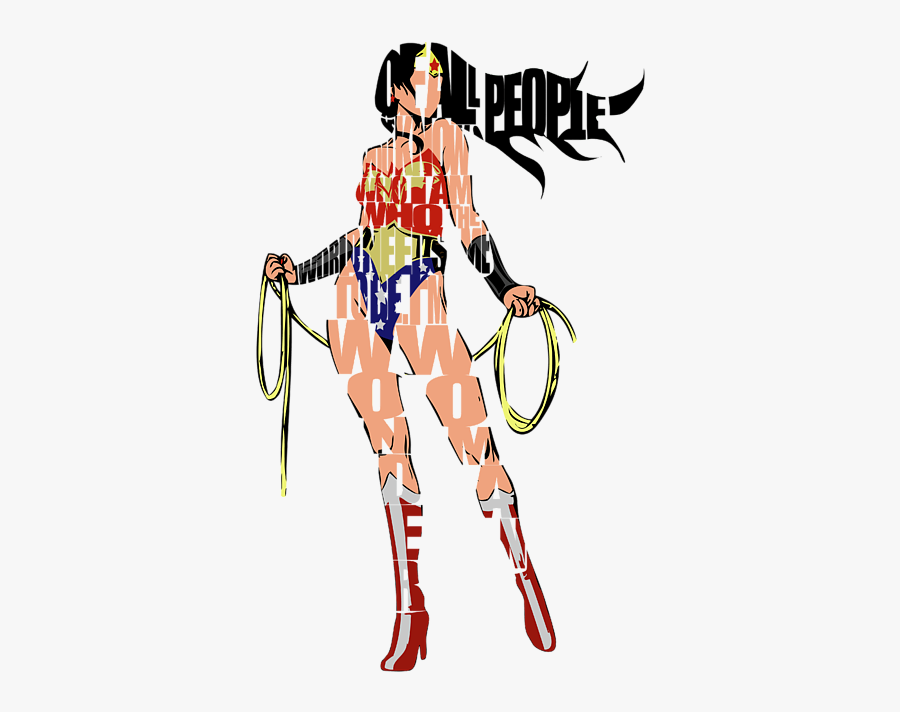 Wonder Woman Art Abstract, Transparent Clipart