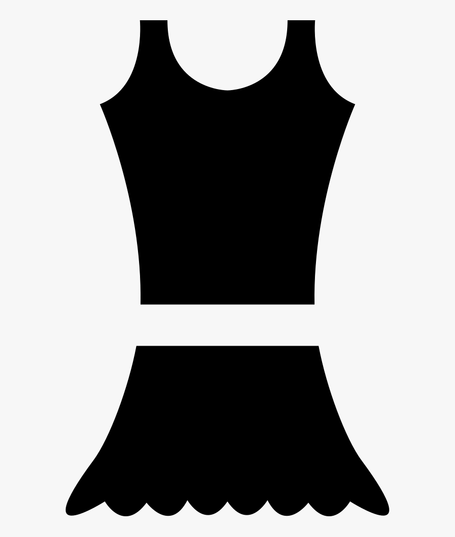 Dress With Small Skirt Svg Png Icon Free Download - Active Tank, Transparent Clipart