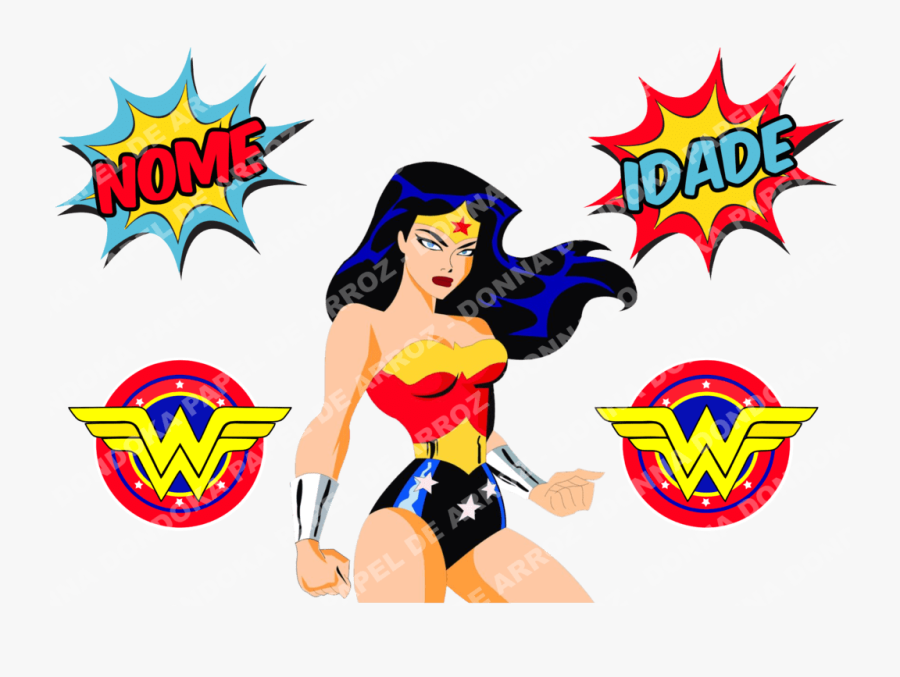 Clip Art Mulher Maravilha Em Png - Liga Da Justiça Mulher Maravilha Desenho, Transparent Clipart