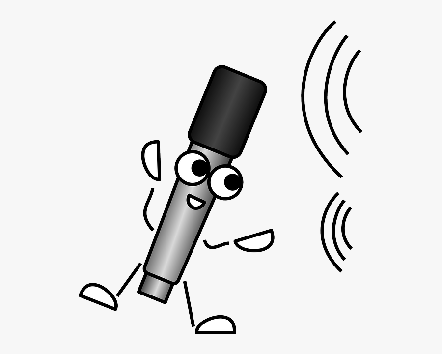 How Do Speakers Work - Mike Clipart, Transparent Clipart