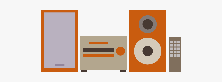 ミニコンポ イラスト, Transparent Clipart