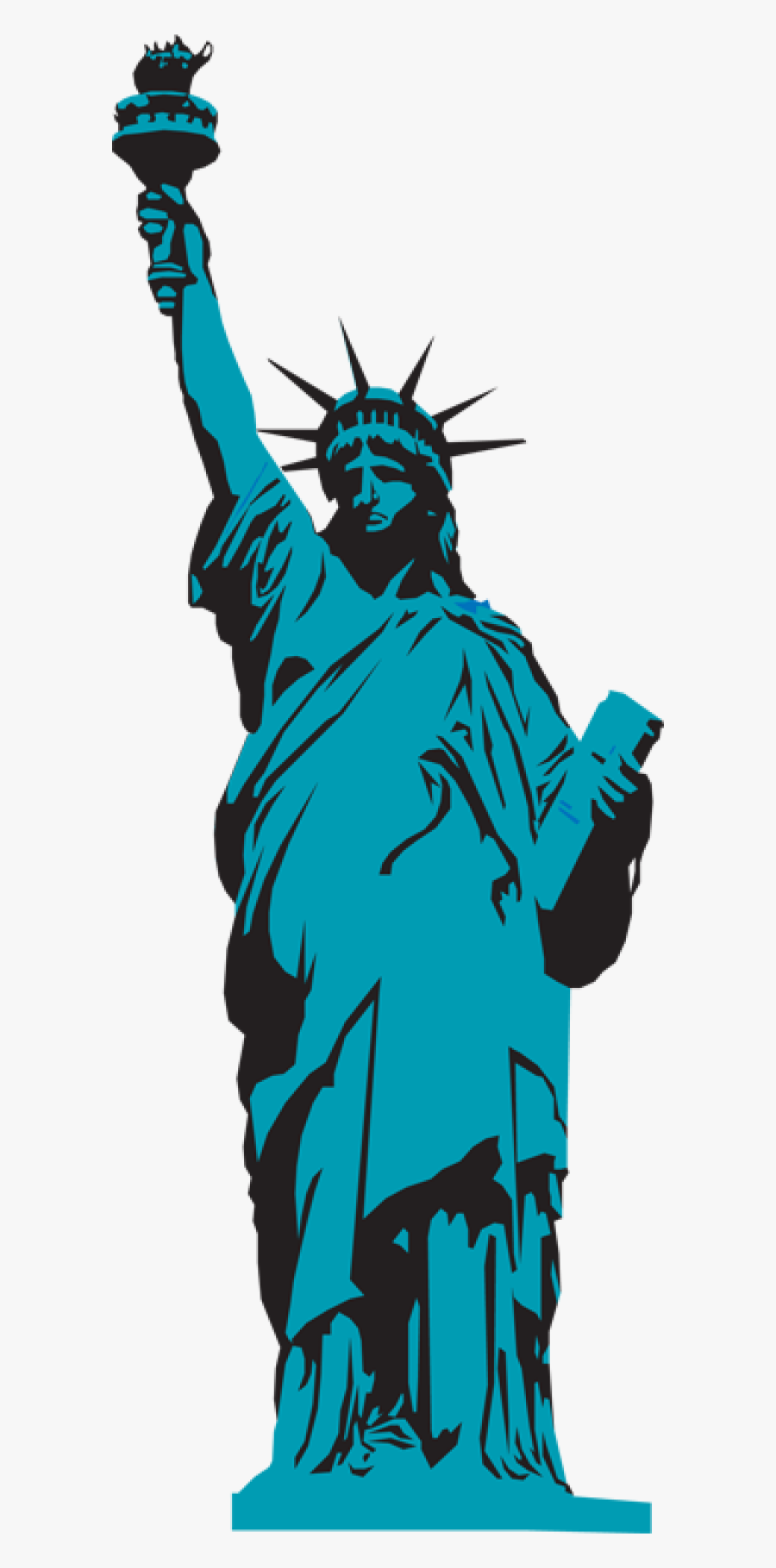 Statue Of Liberty Clip Art - Statue Of Liberty, Transparent Clipart