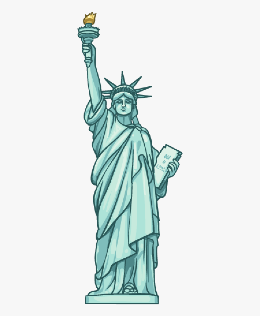 Statue Of Liberty Clipart - Statue Of Liberty Png, Transparent Clipart