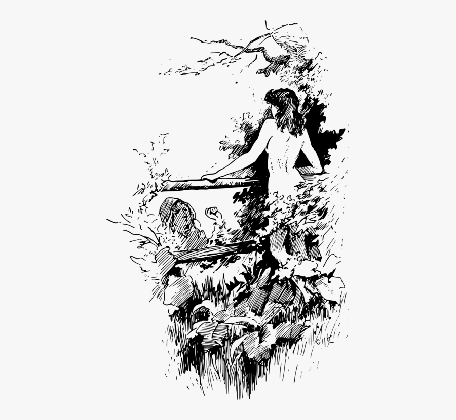 Human Behavior,art,joint - Drawing Of Naytre Black And White, Transparent Clipart