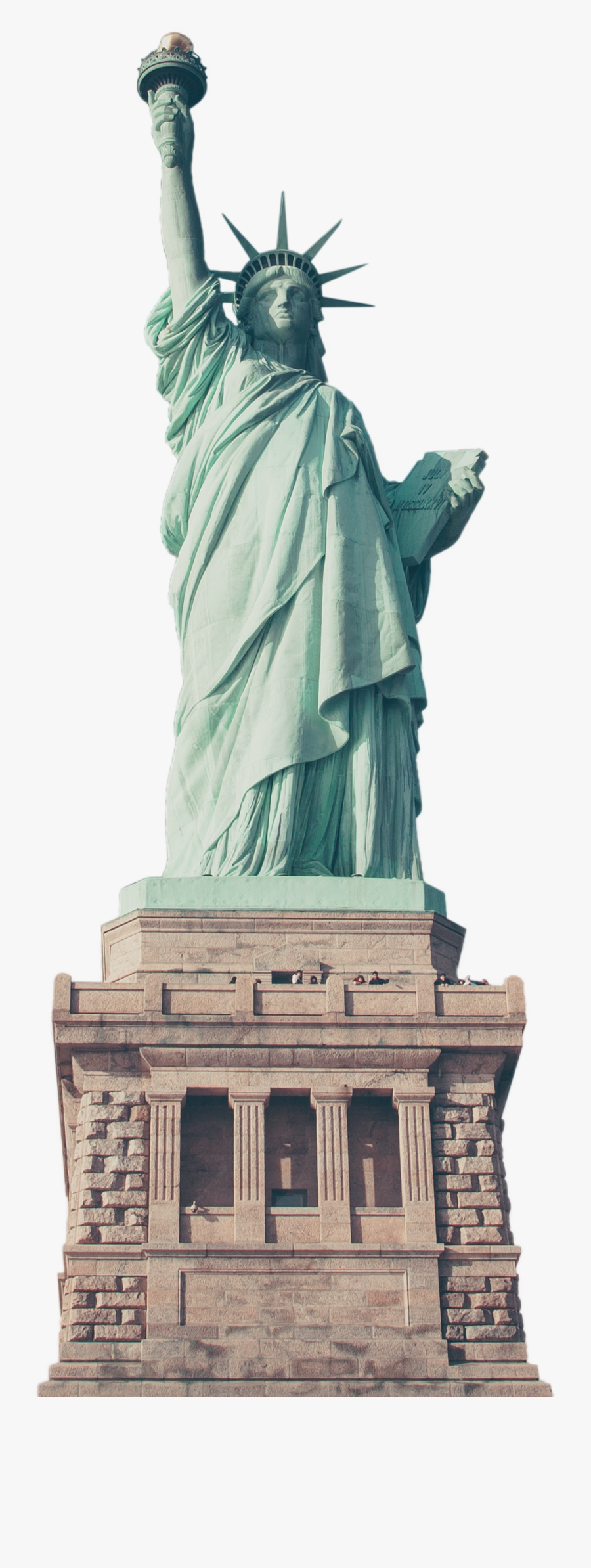 Statue Of Liberty Transparent Png - Statue Of Liberty, Transparent Clipart