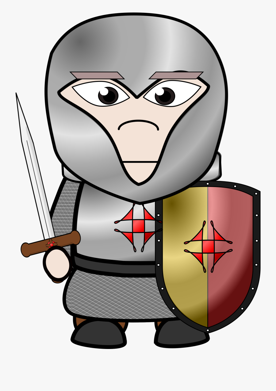 Chibi Knight Vector Clipart - Chibi Knight Png, Transparent Clipart
