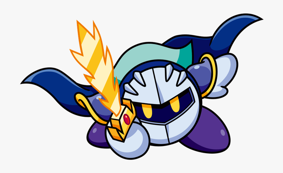 Knight Clipart Nintendo 3ds - Meta Knight, Transparent Clipart