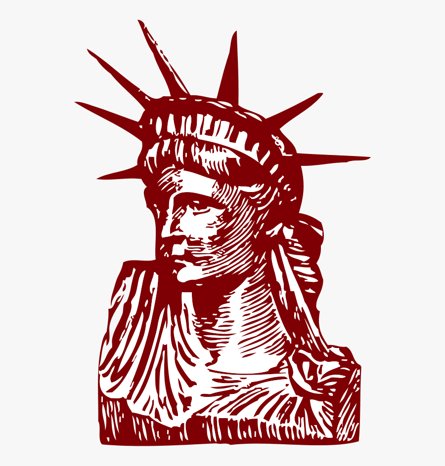 Transparent Statue Of Liberty Vector Png Statue Of