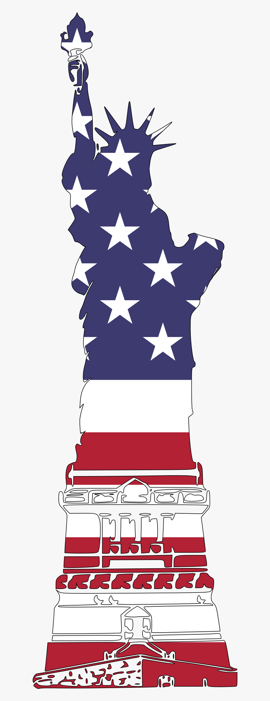 Transparent Statue Of Liberty Clipart, Transparent Clipart
