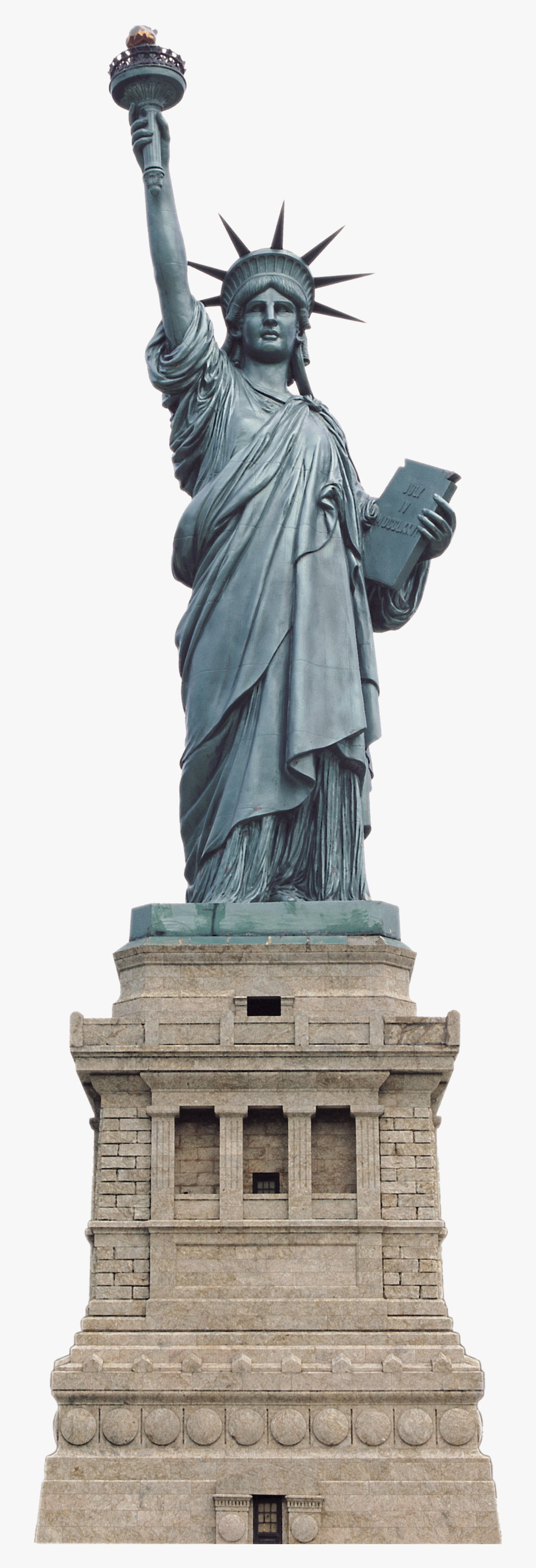 Statue Of Liberty Free Download Png - Statue Of Liberty Transparent Background, Transparent Clipart