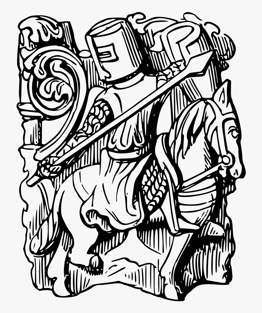 Knight, Transparent Clipart