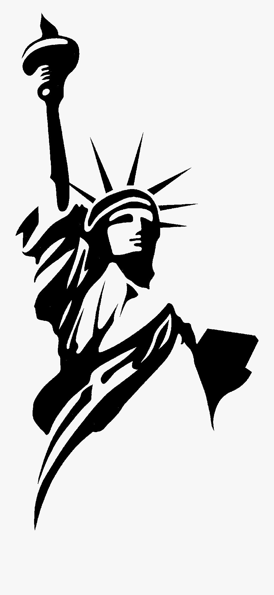 Statue Of Liberty Png Transparent Image - Libertarian Party Political, Transparent Clipart