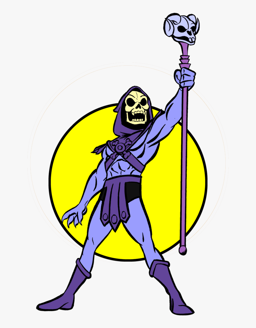 Skeletor Vector, Transparent Clipart