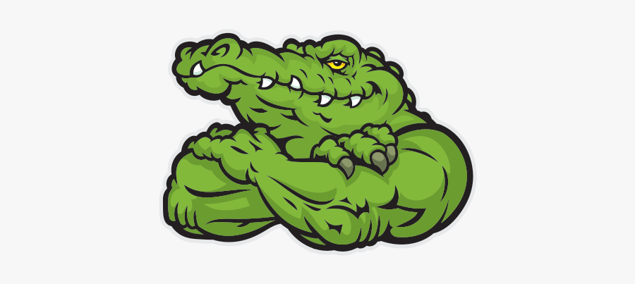 Clip Art Alligator Head Cartoon - Aligator Clip Art, Transparent Clipart