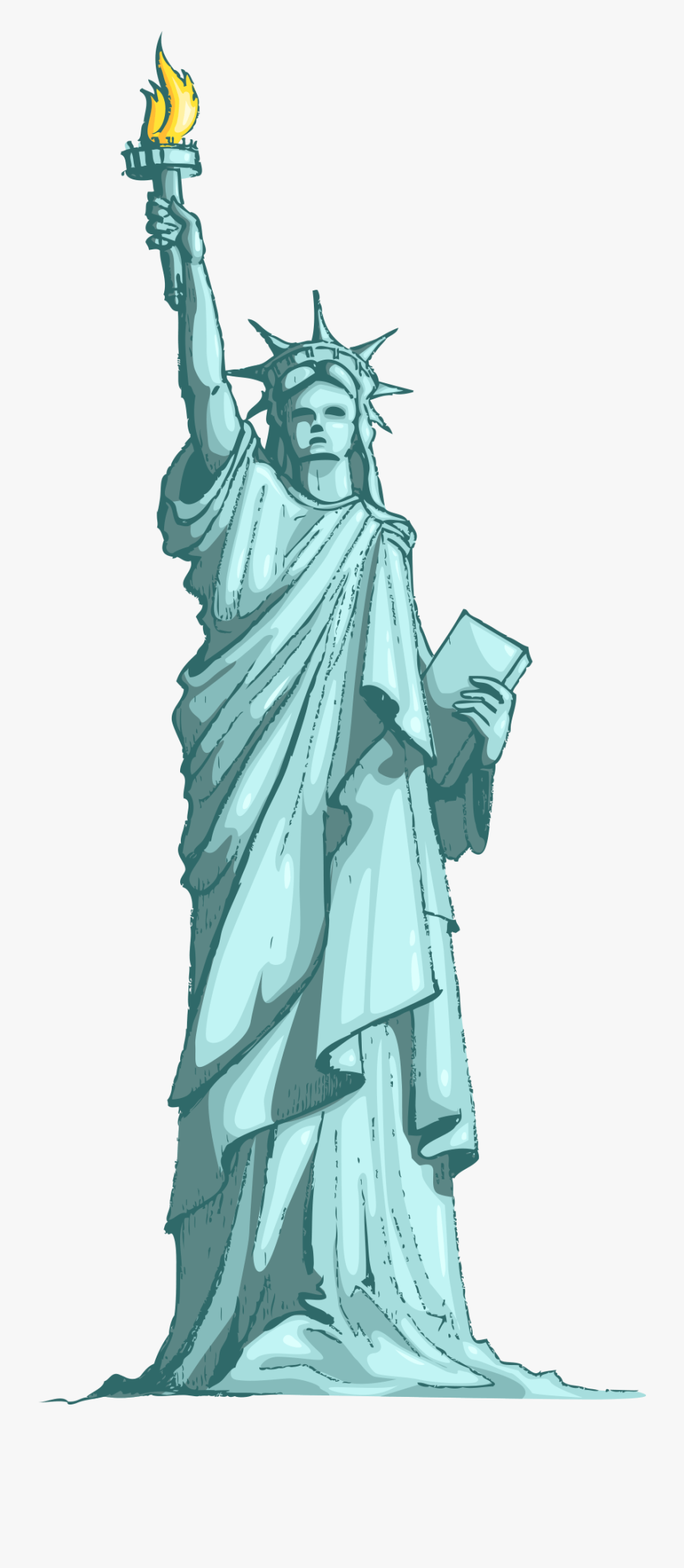 Statue Of Liberty Clipart Png, Transparent Clipart