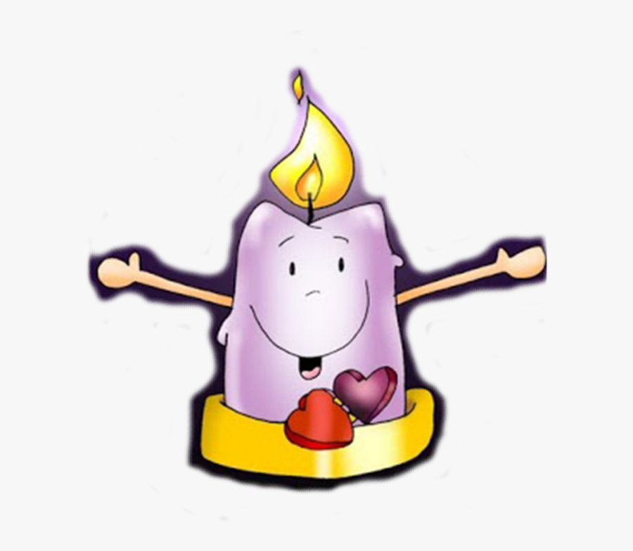 Candle Flame Cartoon Drawing Advent - Adviento Png, Transparent Clipart