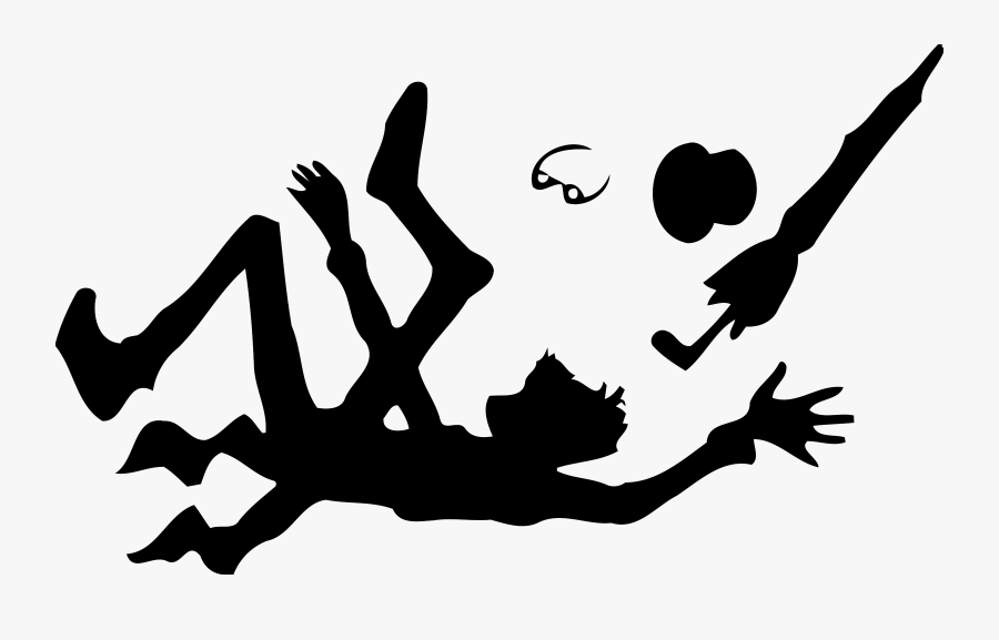 Koragg The Knight Wolf Drawing Photography Clip Art - Guy Falling Cartoon Png, Transparent Clipart