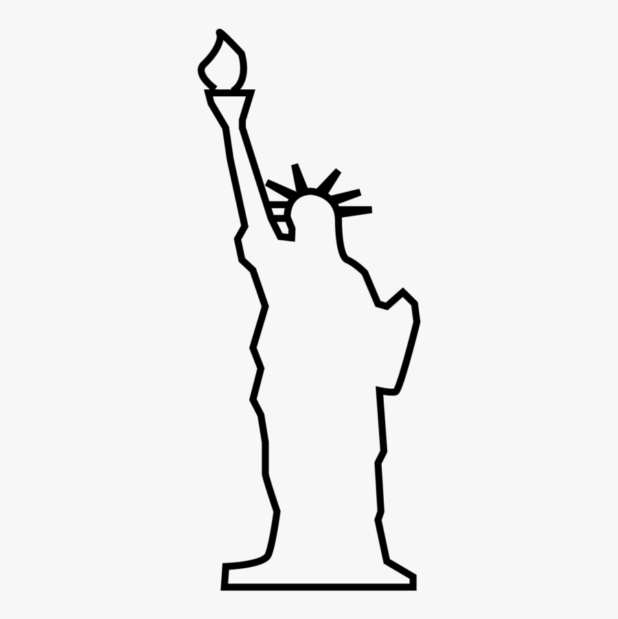 Icon White New York Png, Transparent Clipart