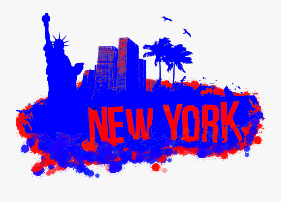 Transparent Newyork Clipart - Vector De New York, Transparent Clipart