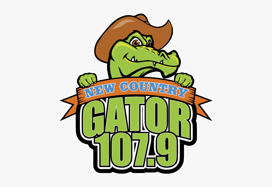 Gator 107.9 Logo, Transparent Clipart
