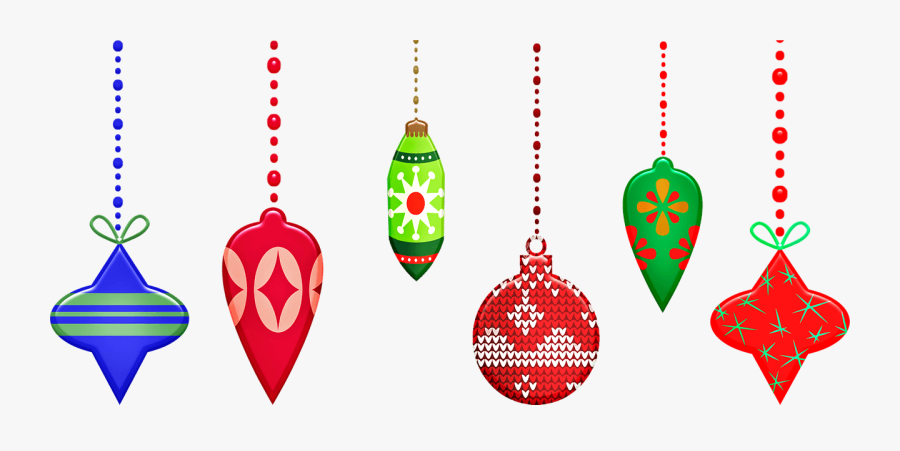 Christmas Ornaments, Balls, Deco, Red, Winter, Advent, Transparent Clipart