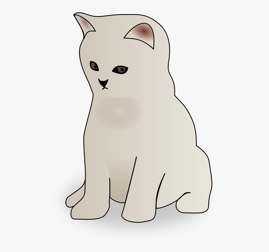 Kitten - Tux Paint Cat, Transparent Clipart