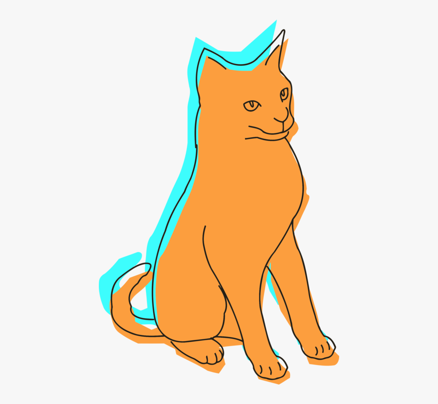 Transparent Kitten Clip Art - Cat, Transparent Clipart
