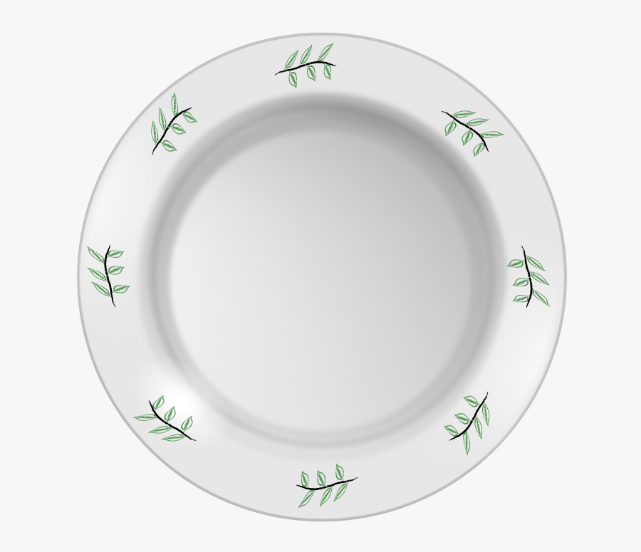 Clipart Picture Of A Plate, Transparent Clipart