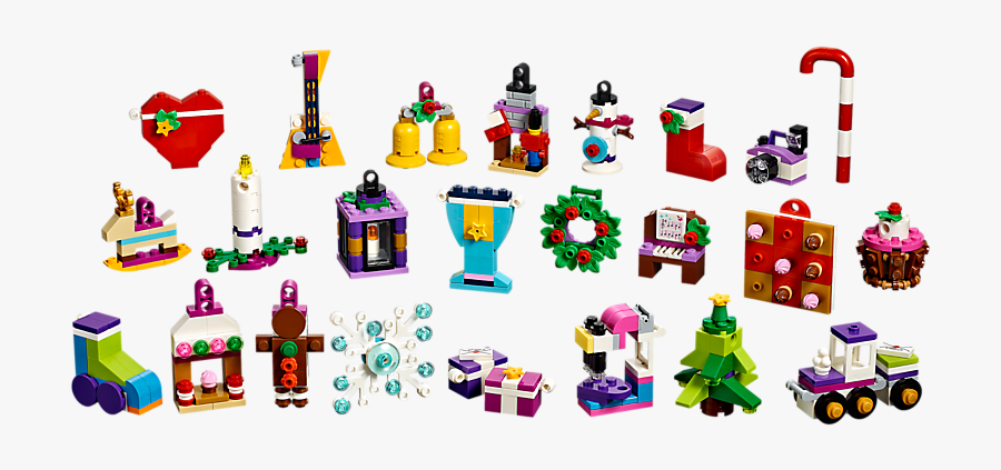 2018 Lego Friends Advent, Transparent Clipart