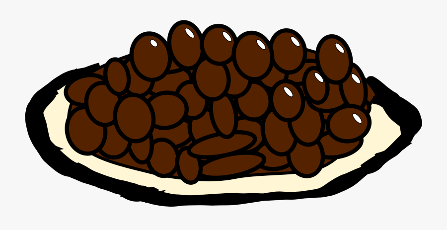 Plate, Sweetmeats, Nuggets, Sweet, Dessert, Candy - Dibujo De Plato Frijoles, Transparent Clipart