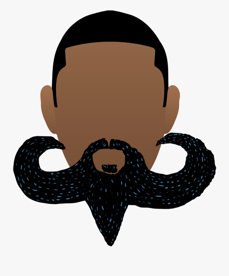 Beard Clipart Neck - Cartoon Fade Png, Transparent Clipart