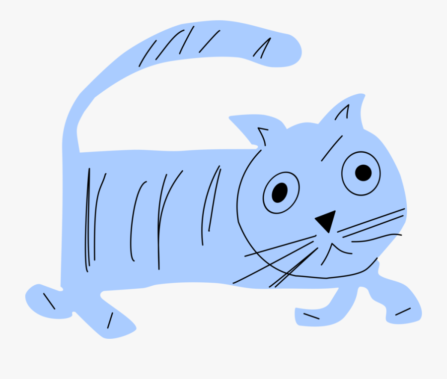 Carnivoran,fish,kitten - Cartoon, Transparent Clipart