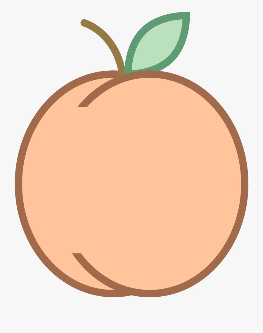 Peach Food Clip Art - Pbs Kids Go, Transparent Clipart