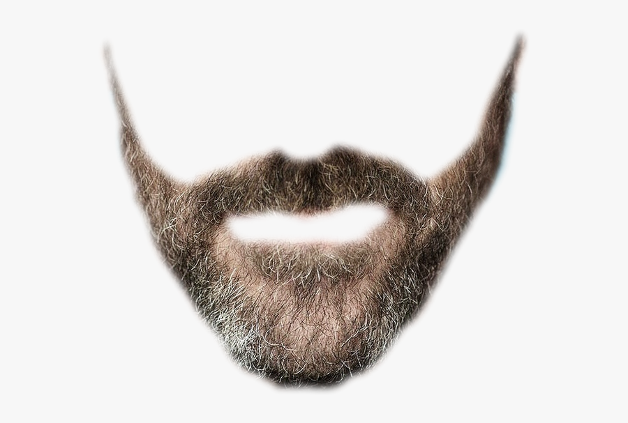 Clip Art Beard Simulator - Realistic Mustache Transparent Background, Transparent Clipart