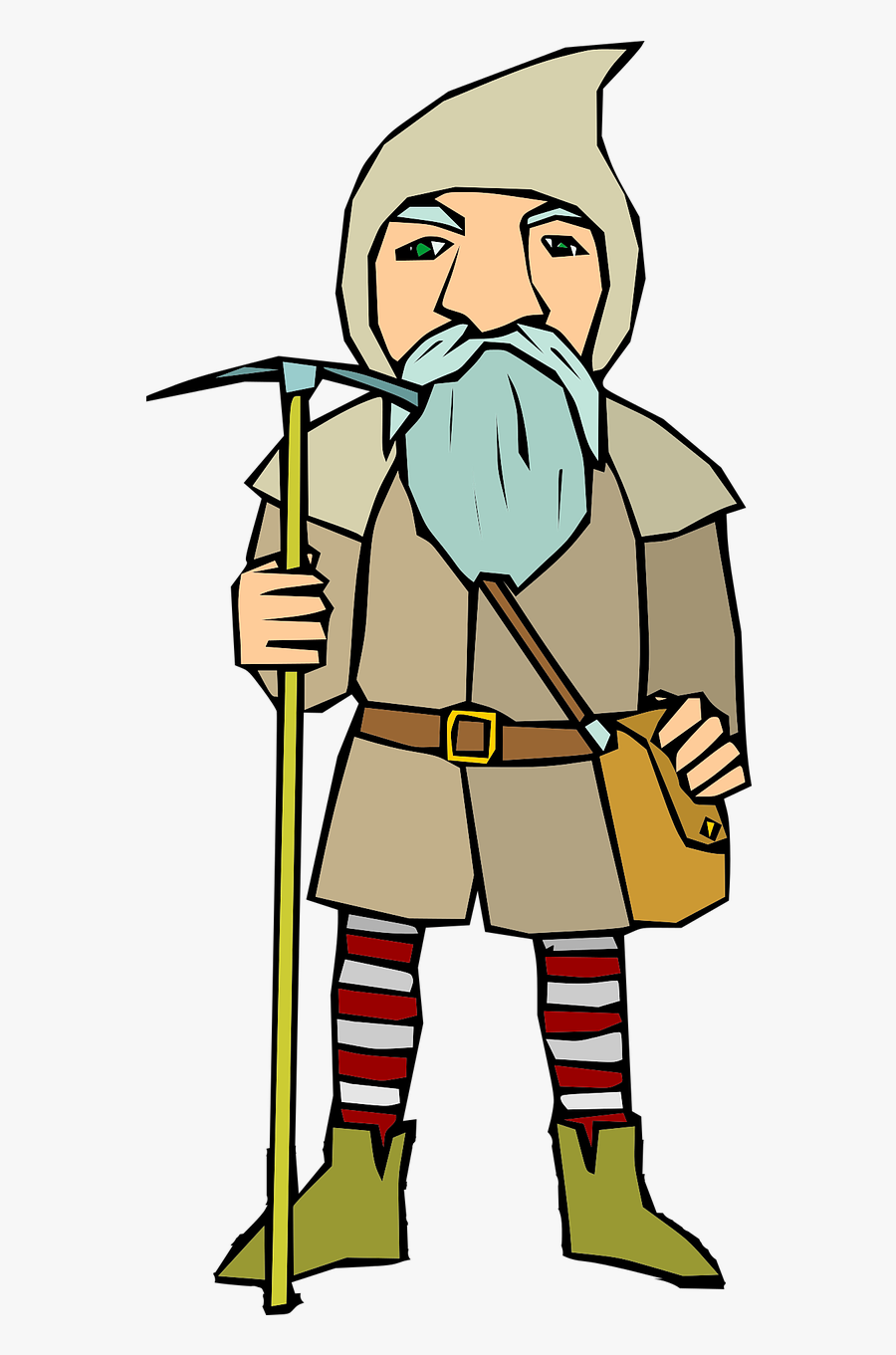 Gnome Fantasy Beard Free Picture - 600 Short Stories (serbian), Transparent Clipart