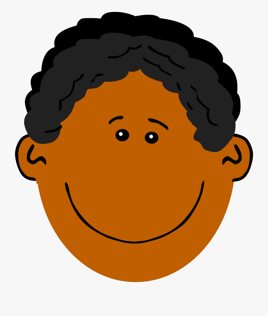 Emotion,emoticon,head - Face Black And White Clipart, Transparent Clipart