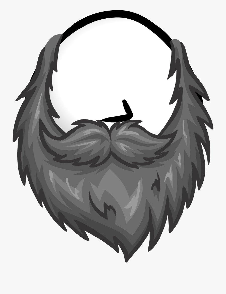 Beard Png Transparent - Grey Beard Clipart, Transparent Clipart