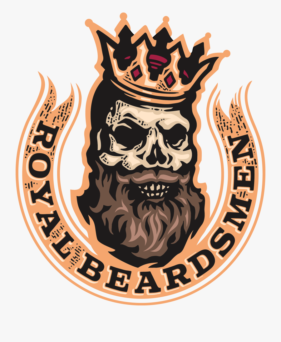 Beardsmen Logo, Transparent Clipart