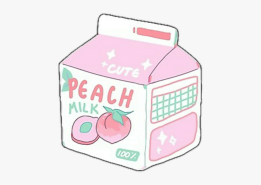 Cute Pastel Milk Tumblr - Aesthetic Clipart Png, Transparent Clipart
