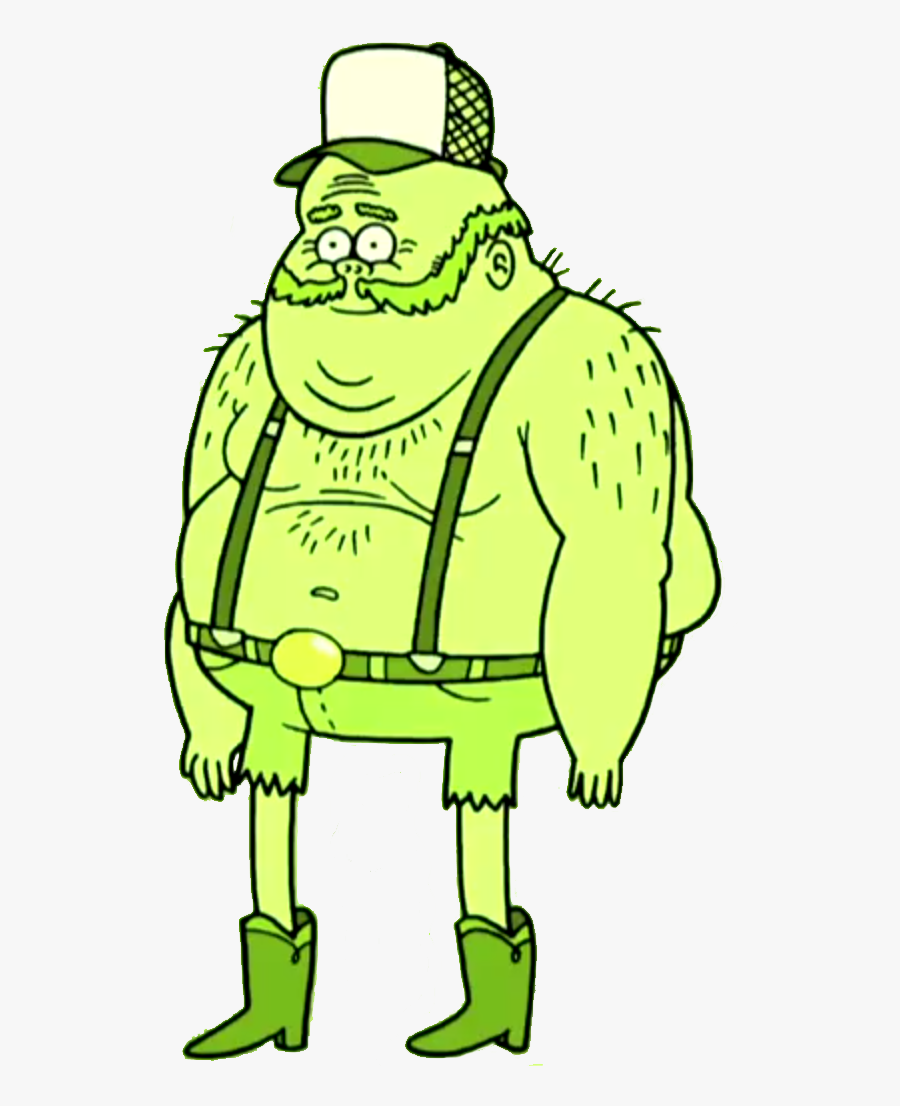 Regular Show Wiki - Cartoon Muscle Dad , Free Transparent Clipart - Clipart...