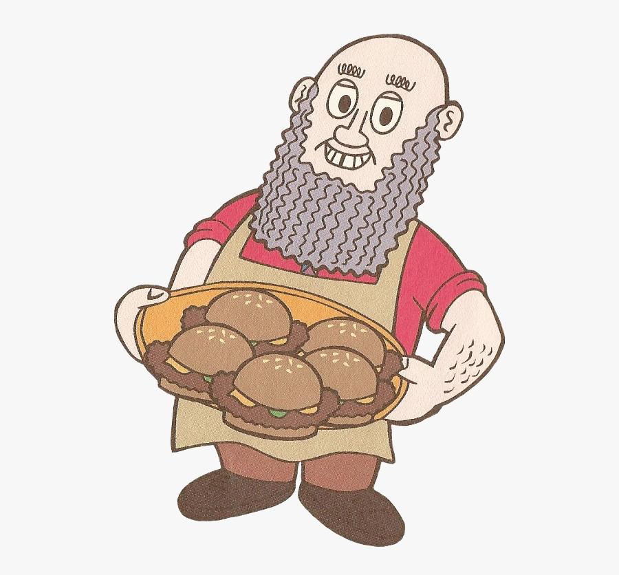 Parappa The Rapper Wiki - Beard Burger Master, Transparent Clipart