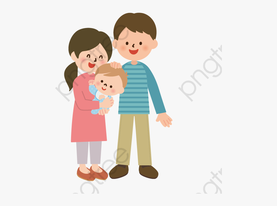 Mom And Dad Clipart Jpg - Cartoon Father And Mom, Transparent Clipart
