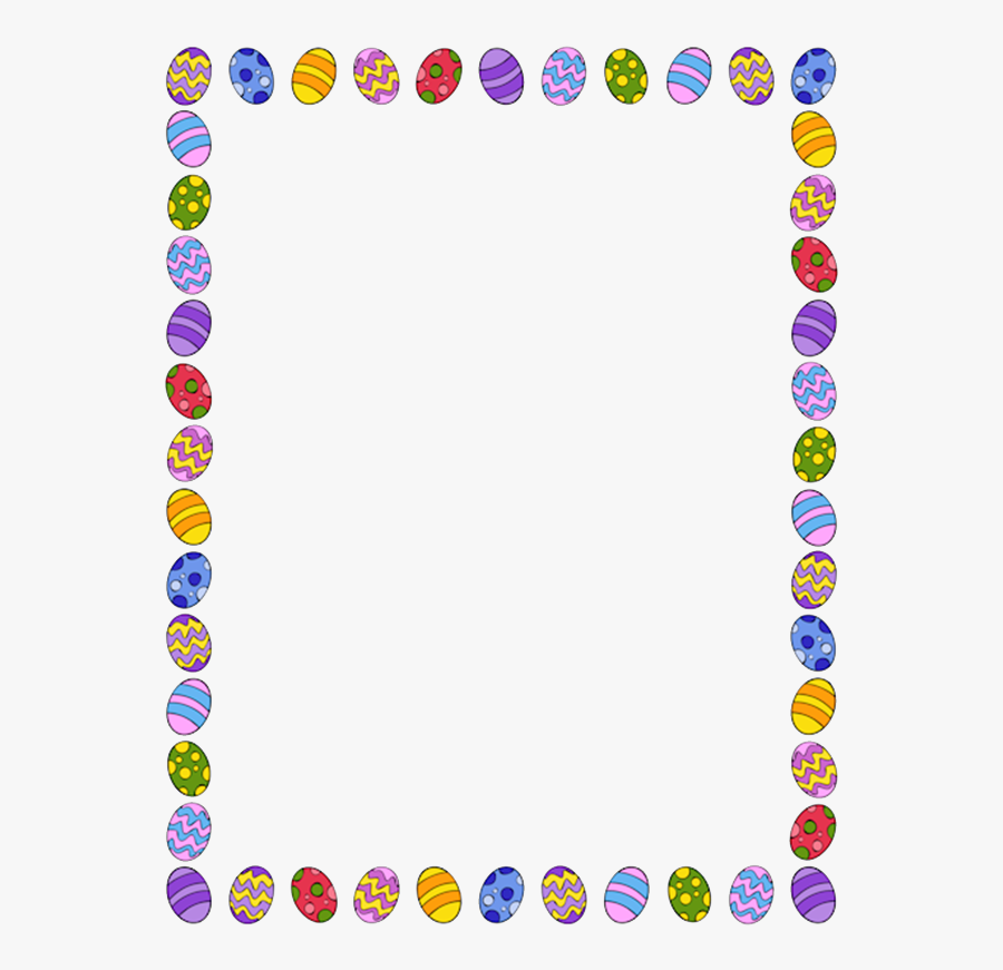 Easter Border Template