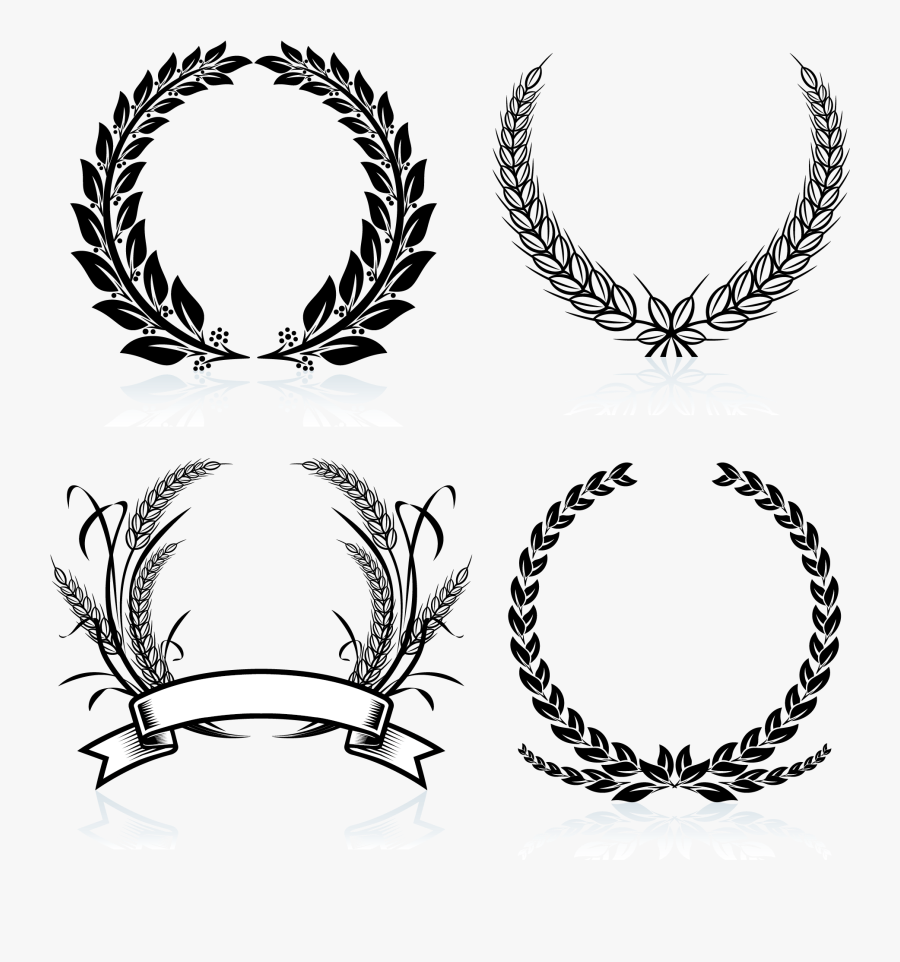 Transparent Laurel Vector Png - Laurel Wreath, Transparent Clipart